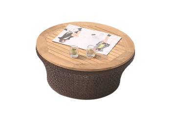 Evian Round Coffee Table