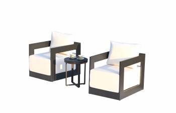 Lusso Club Chair Set