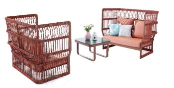 Seattle High Back Loveseat Set