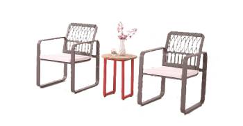 Seattle Chair With Rounded Arms Set For Two