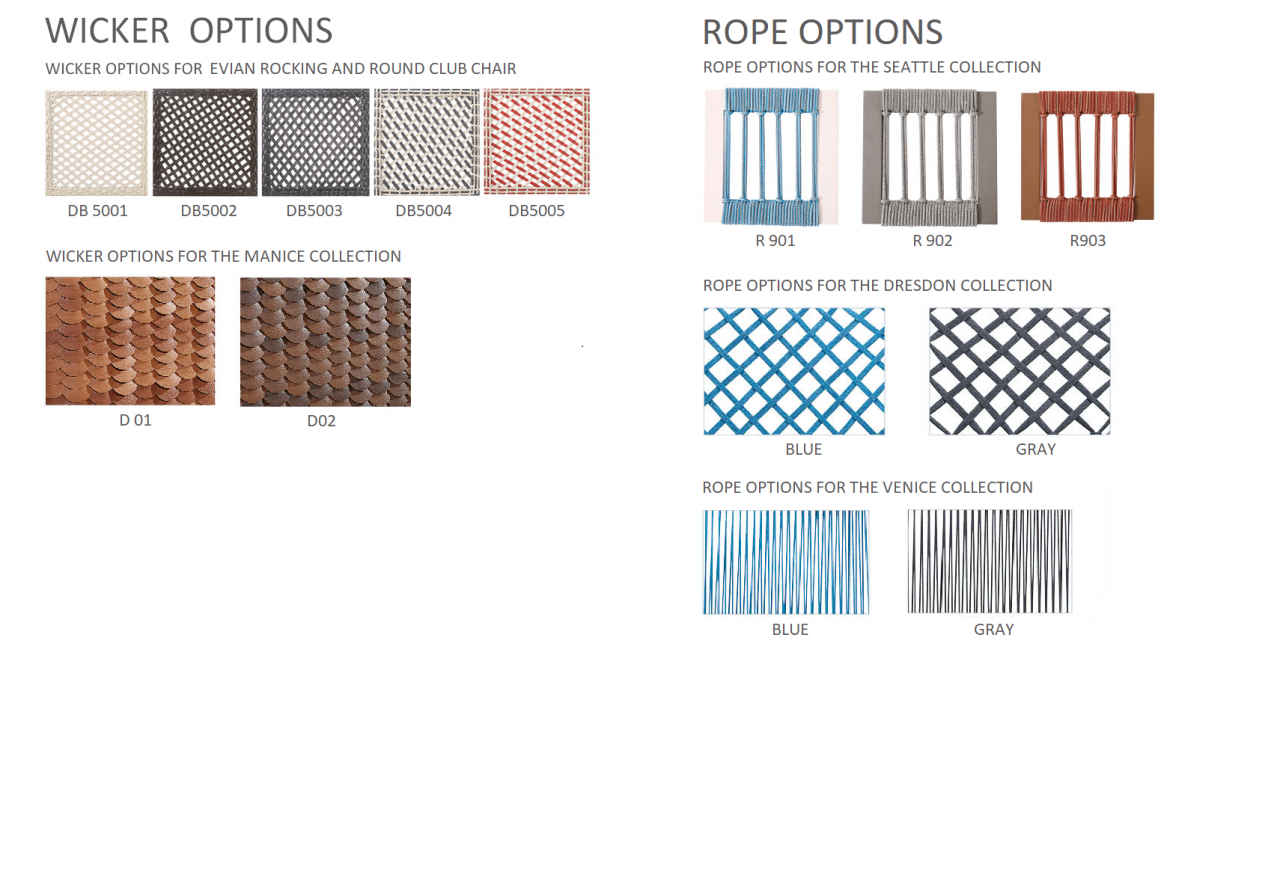 wicker options