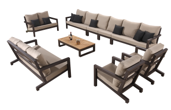 Soho Extra Large Sectional Sofa Set for 13
