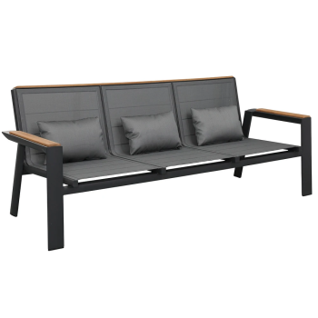 Zurich Sofa - CHARCOAL GREY - QUICK SHIP 